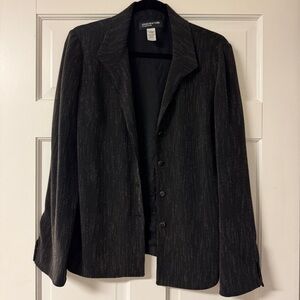 Jones New York • Black Shimmer Blazer